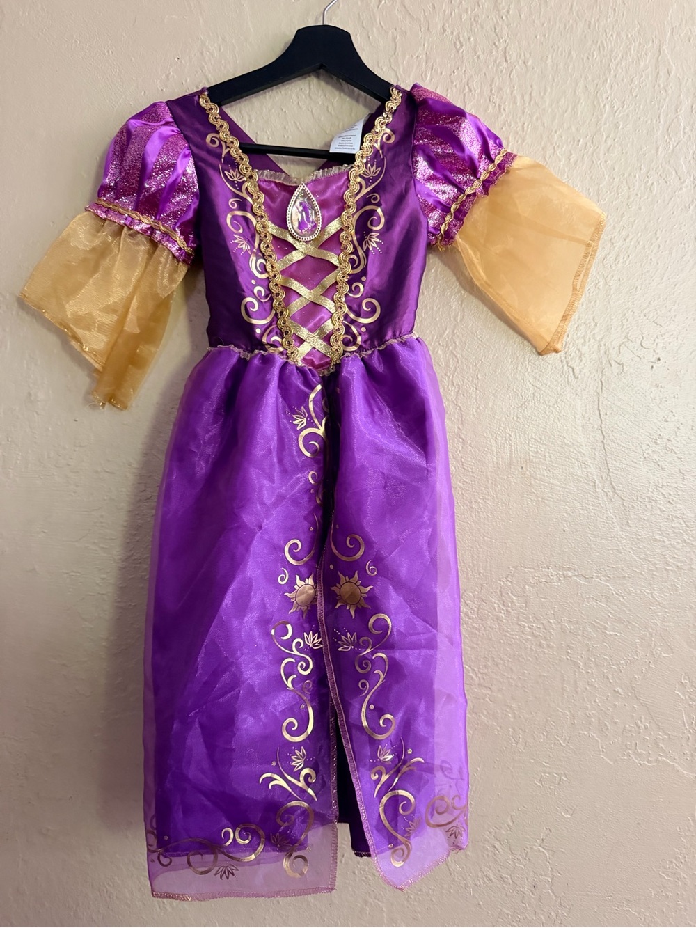 Disney Purple and Gold Princess Dress Costume